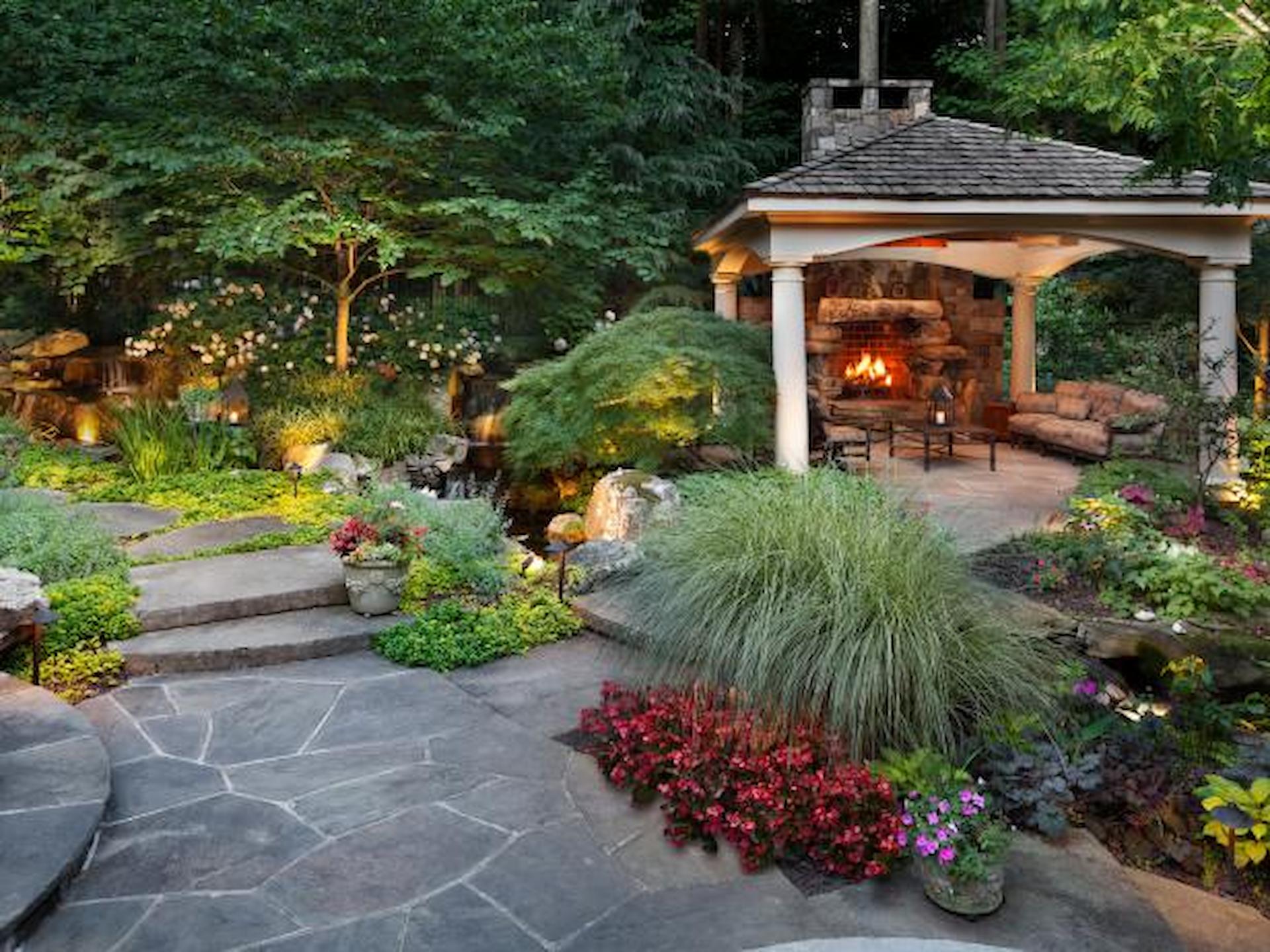 Transform  Your Backyard With These Unique Hardscaping Design Ideas